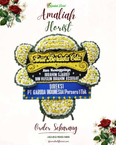 Papan Bunga Duka di Bresela